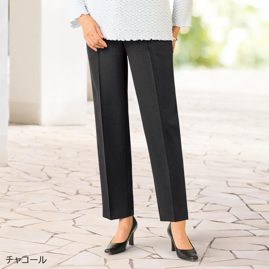 サイズが選べるゆったりパンツ3本組-ことせ(ことせ通販)