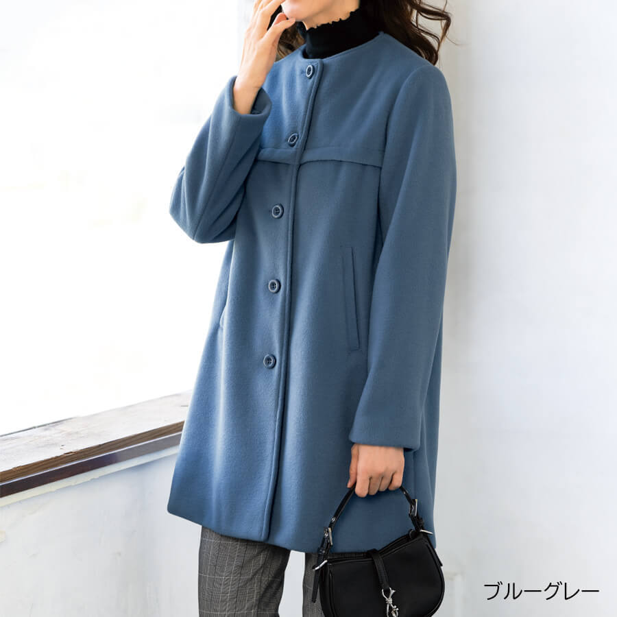 フェイクウールコート-ことせ(ことせ通販)
