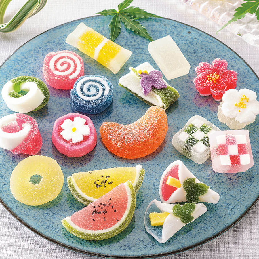 和菓子セット(盛り沢山♡) 涼夏のひとくち和菓子詰め合わせ-ことせ(ことせ通販)